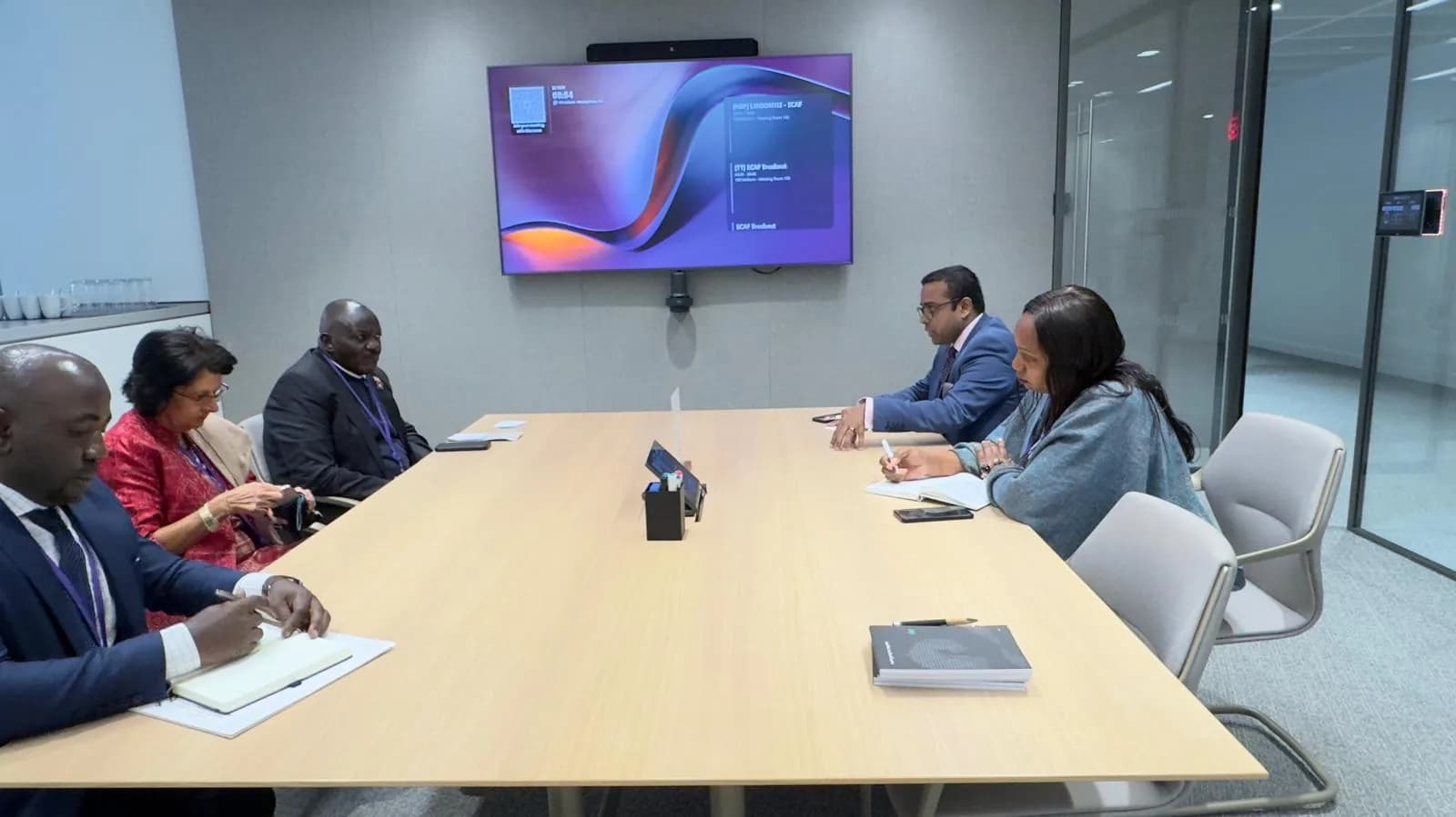 22nd May 2025 with H.E. General Wamala, Transport Minister of Uganda