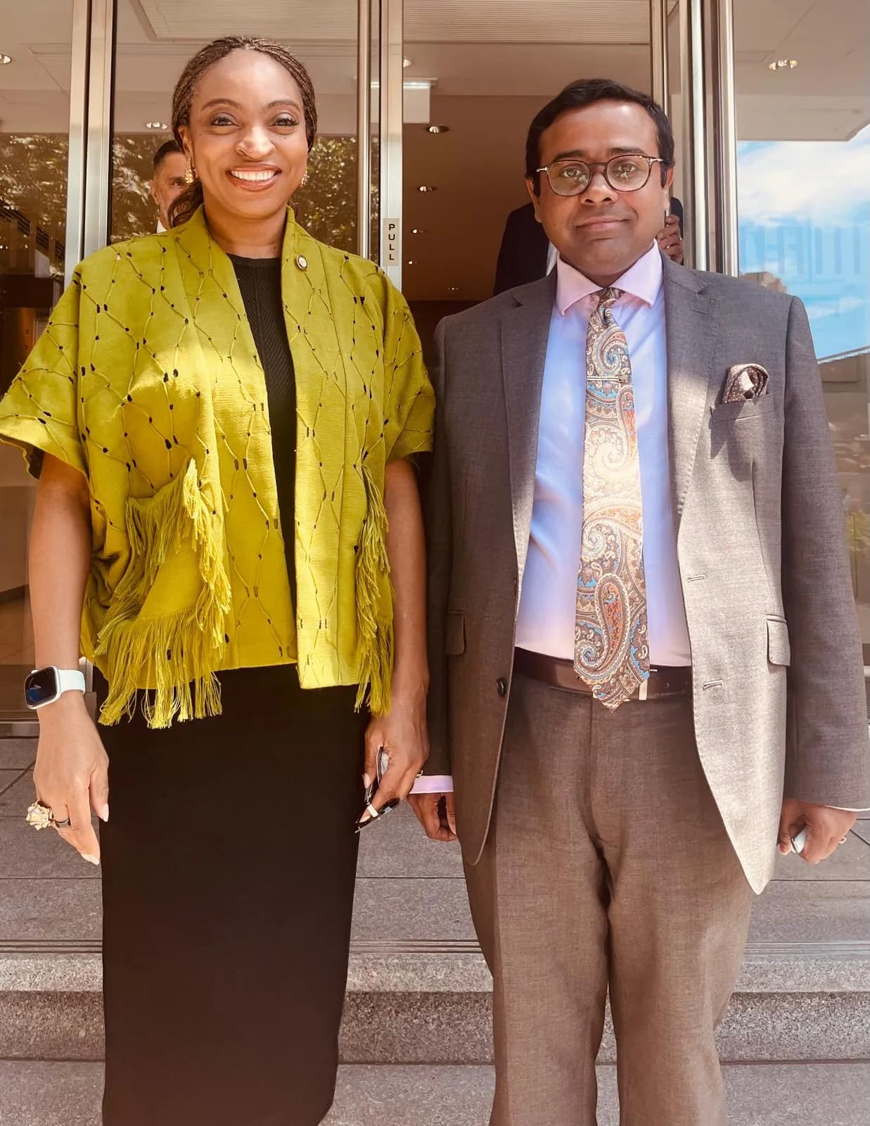 4th July 2025 with H.E. Dr. Jumoke Federal Investment Minister of Nigeria