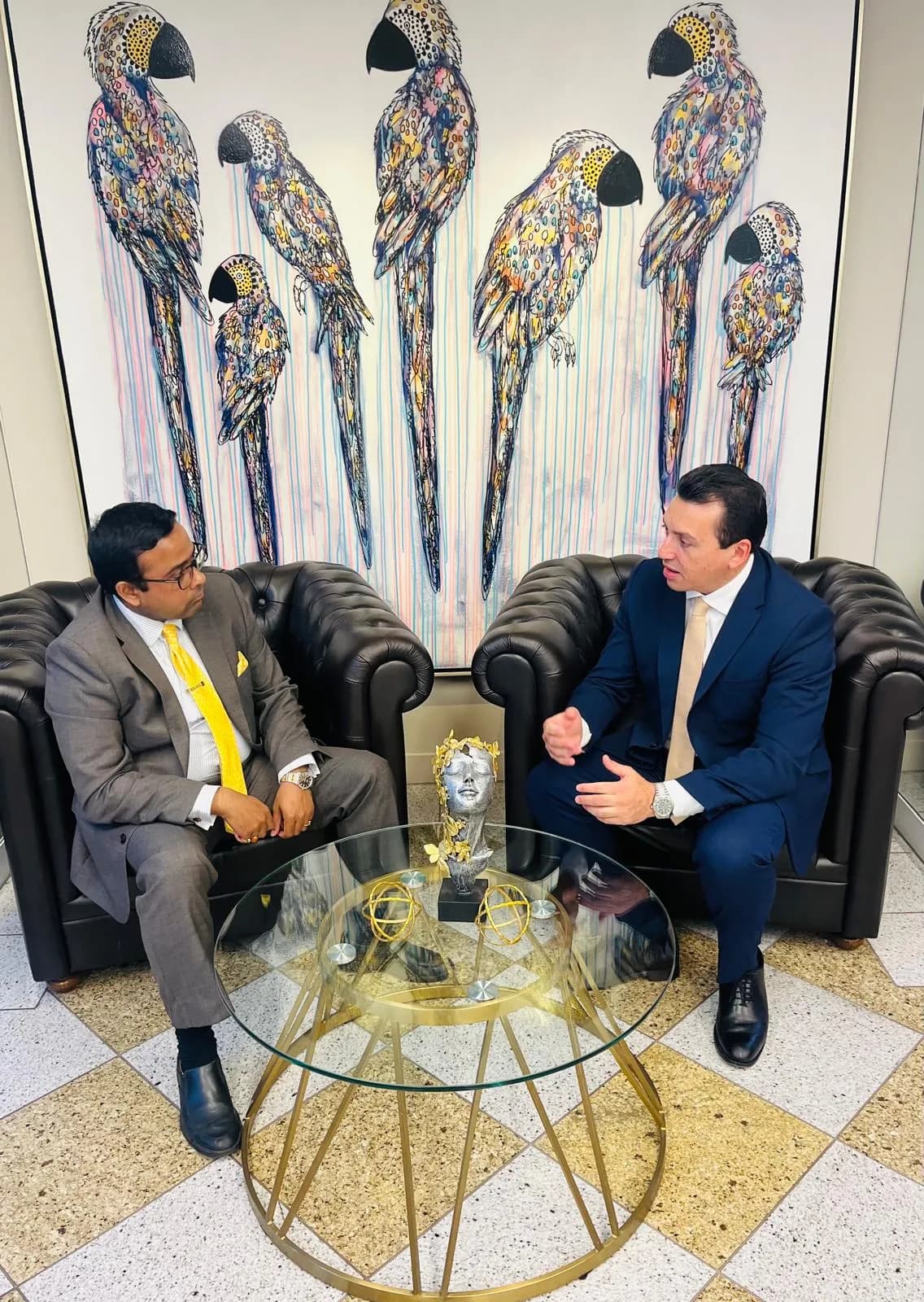 9th July 2025 with Dr. Aaron Farrugia, Ex Cabinet Minister & MP Malta & Vice Chairman of International Maritime Organization UK