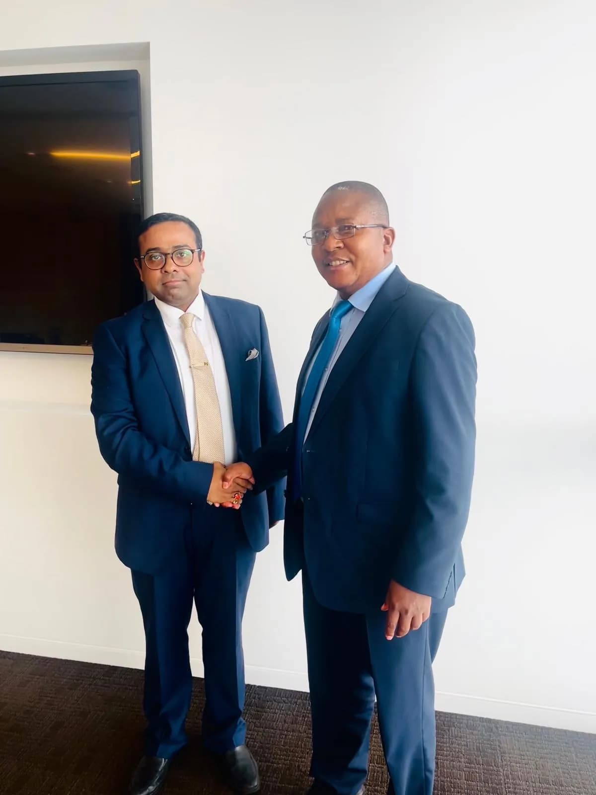 At Finance Indaba With Minister for Mining, Zimbabwe On 28th August 2025
