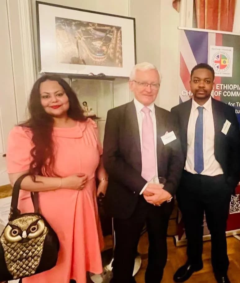 At the launch of British Ethiopian Chamber of Commerce- 15th August 2025