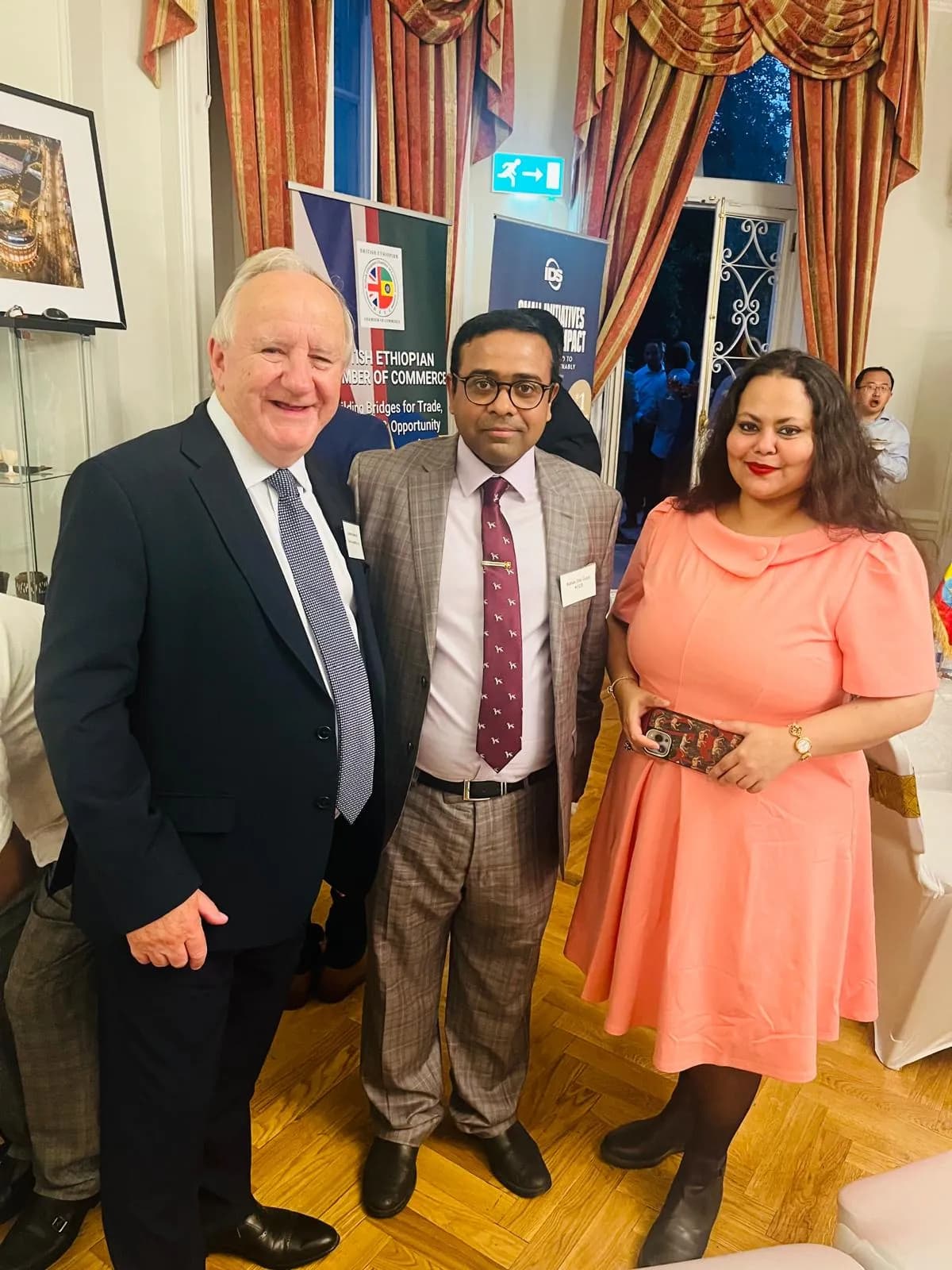 At the launch of British Ethiopian Chamber of Commerce on 15th August 2025