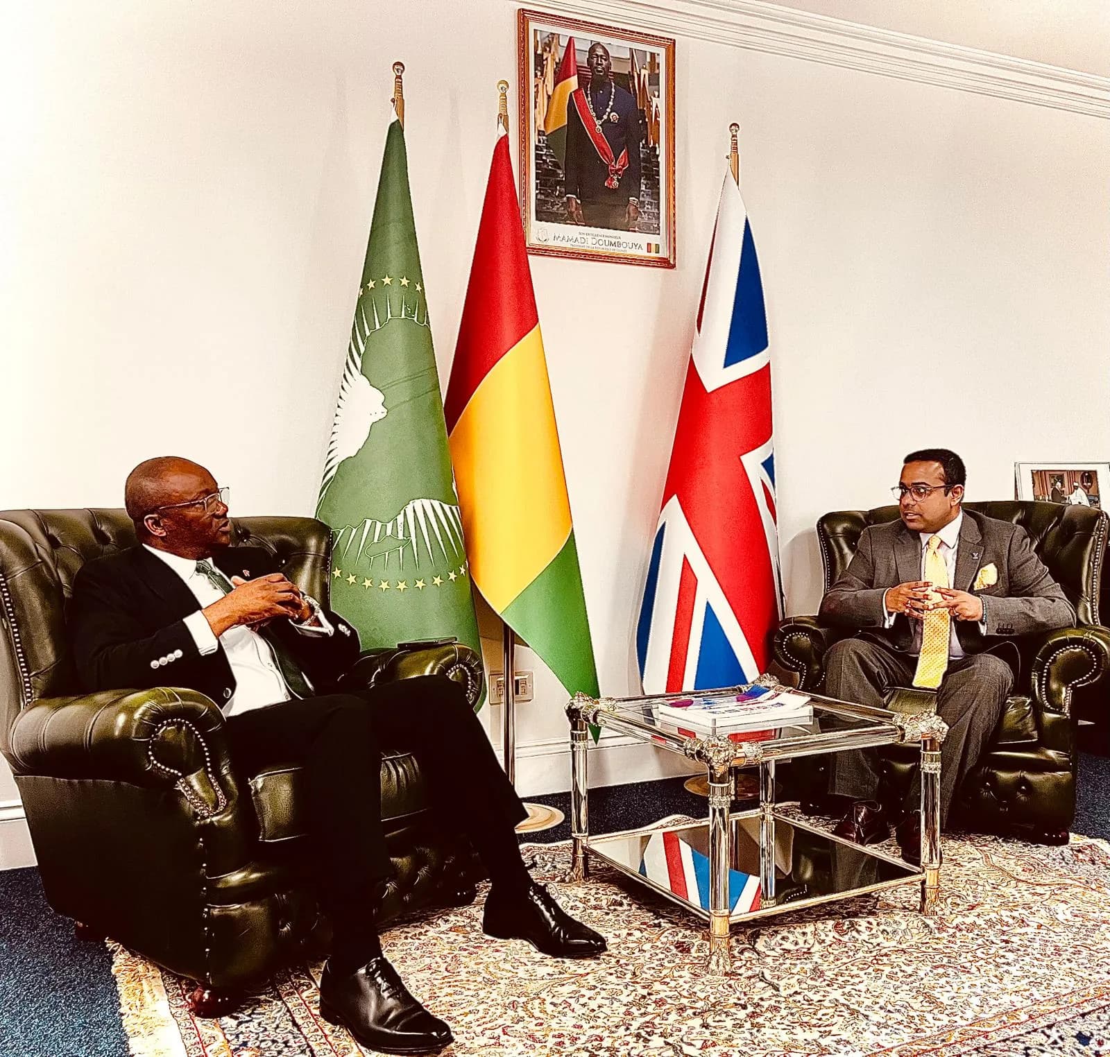 Discussion with H.E. Aly Diallo, Ambassador of Republic of Guinea 🇬🇳, UK