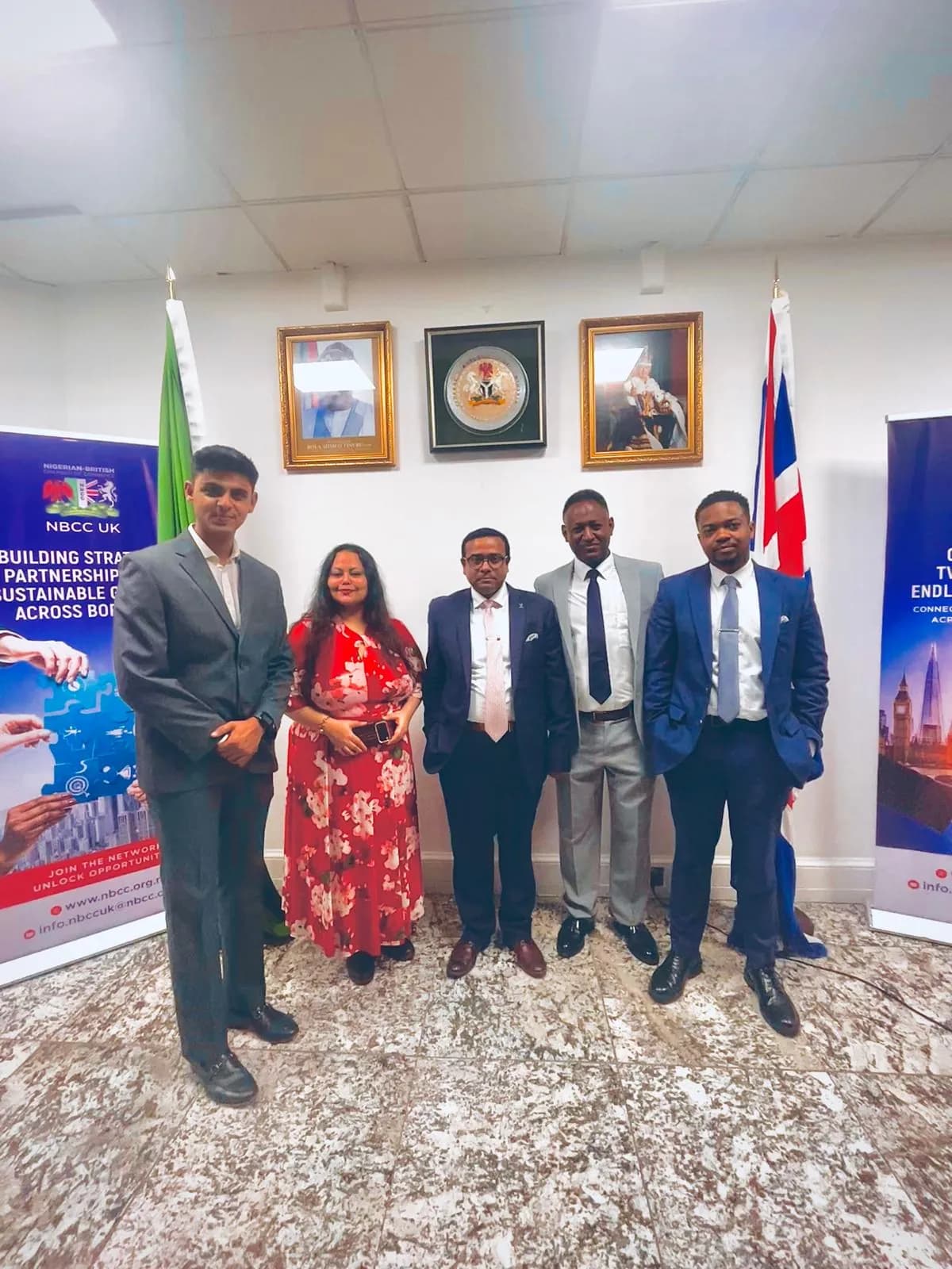 KGCP team at the launch of Nigerian British Chamber of Commerce at the Nigerian High Commission London on 26th May 2026