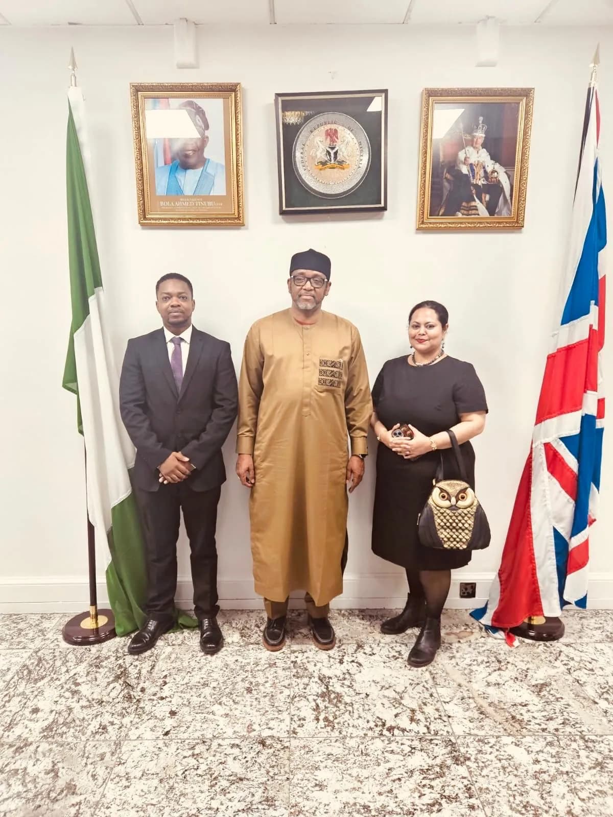 KGCP team With Nigerian Ambassador to the UK- H.E. Bayo