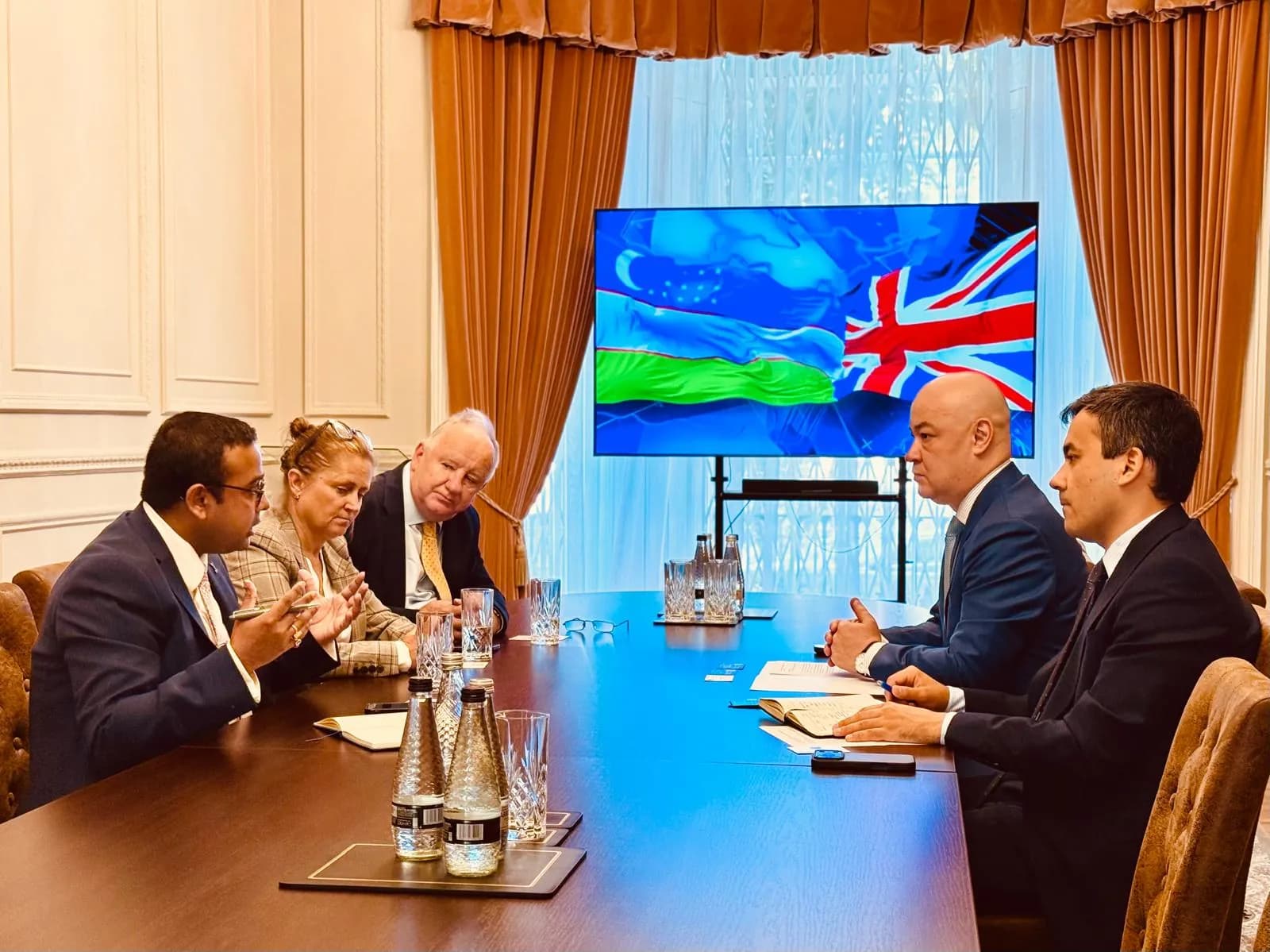 Meeting on UK- Central Asia Economic Corridor Initiatives With Ambassador of Uzbekistan to the UK