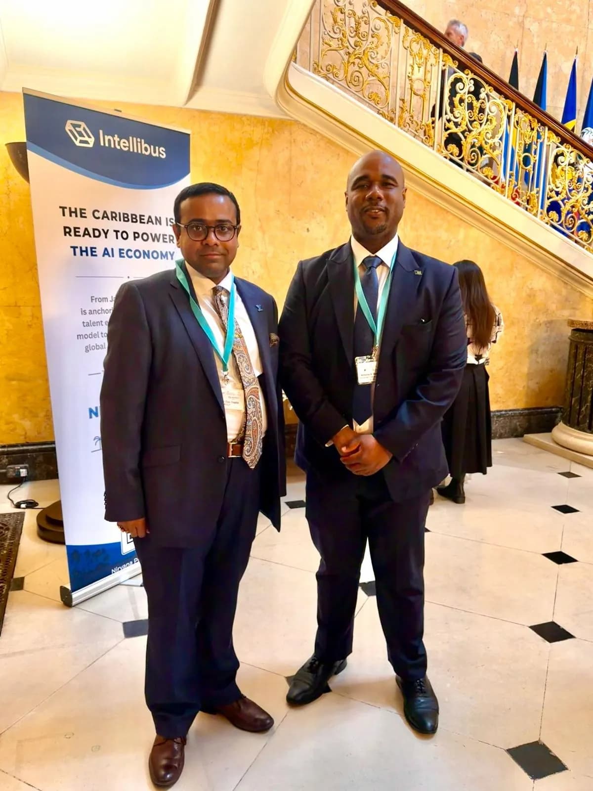 With Acting High Commissioner of Bahamas to London at Lancaster House on 14th May 2026
