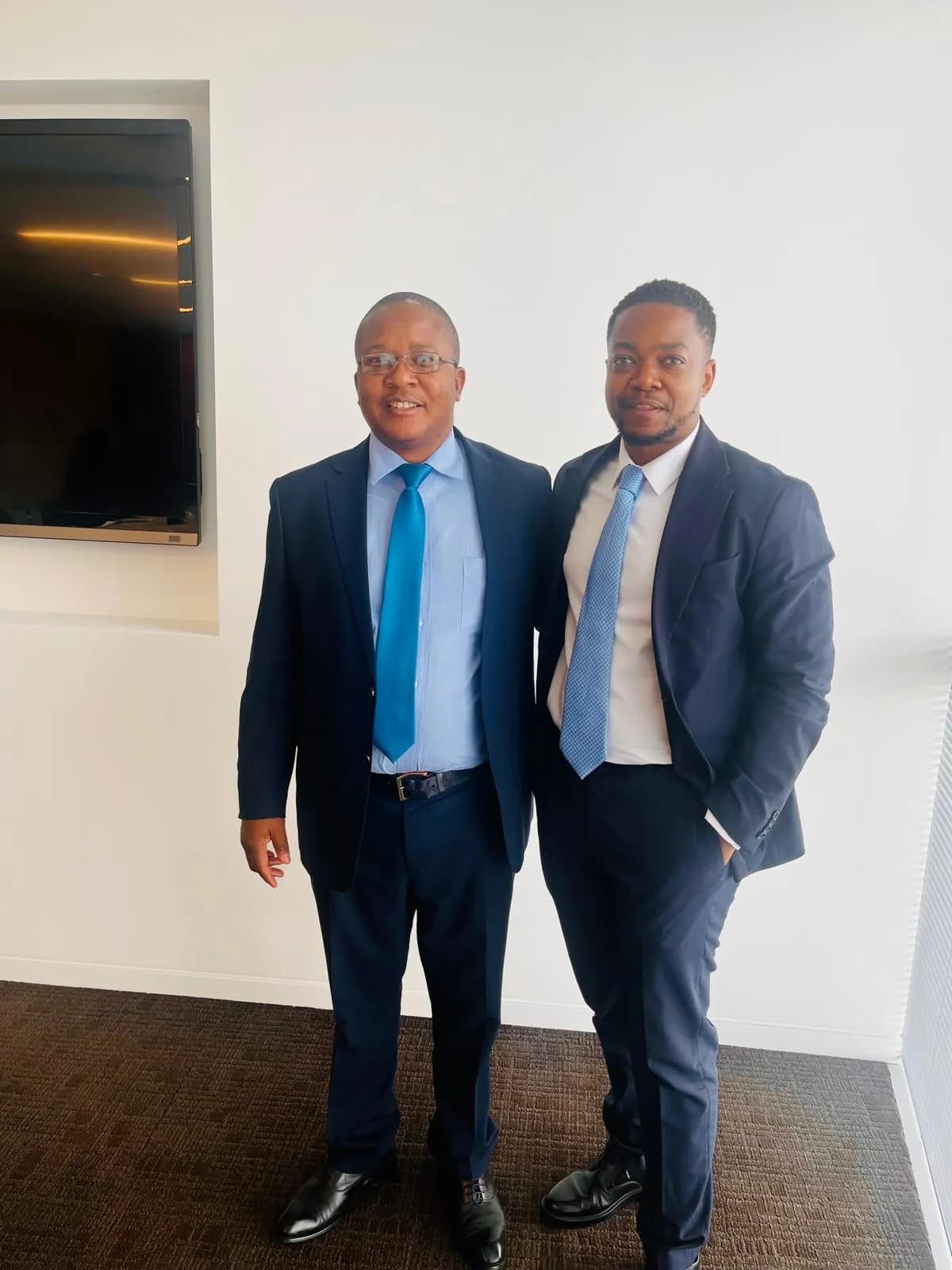 With H.E. Dr. Polite, Deputy Minister for Mining Zimbabwe On 28th August 2025