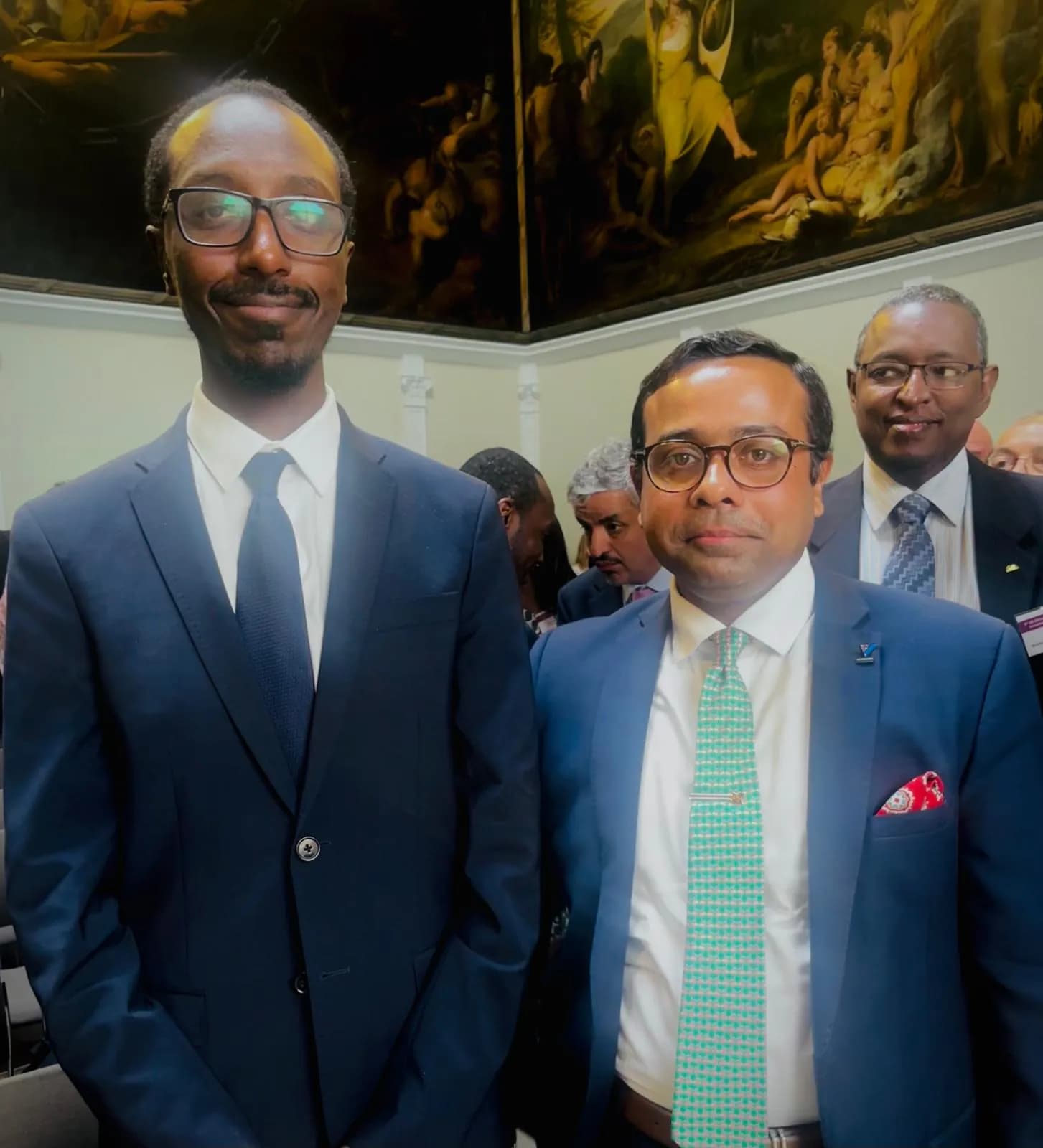 With H.E. Gedion Timothewos Foreign Minister of Ethiopia on 18th June 2026