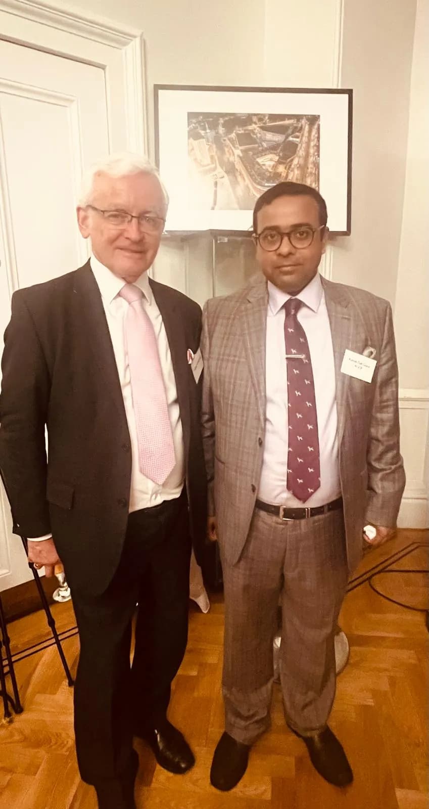 With Martin Vickers MP for the Brigg & Immingham Constituency on 15th August 2025
