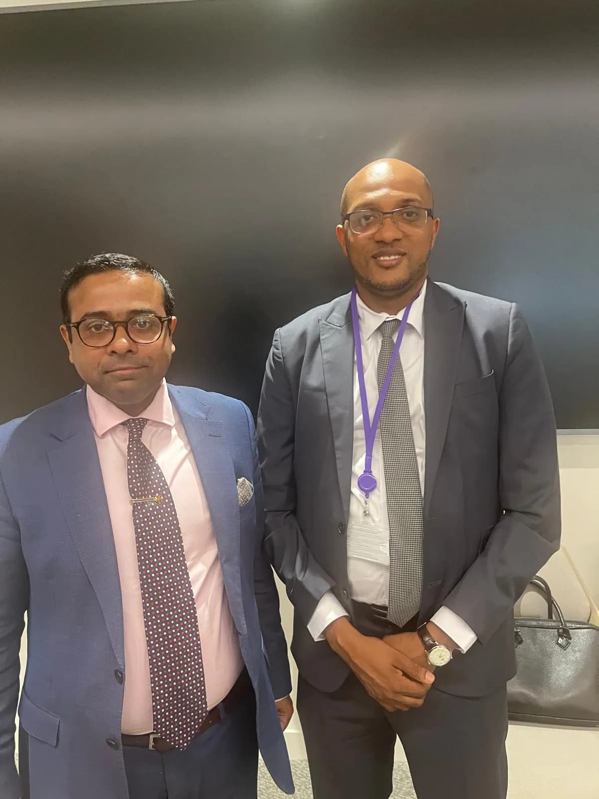 With Saleh Mohammed Director, Zanzibar Development Corporation, Tanzania